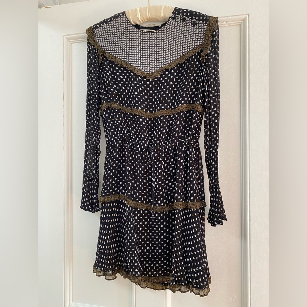 Scotch & Soda floral design mini dress